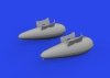 Eduard 672375 P-51D 110gal fuel tanks PRINT EDUARD 1/72
